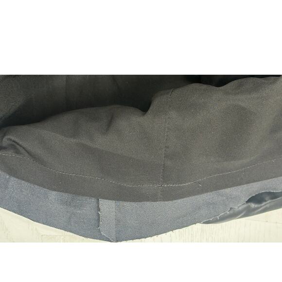 Club Monaco Faux Leather Textured Mini Skirt Black A-Line Tiered Whimsygoth  2 - Picture 4 of 9